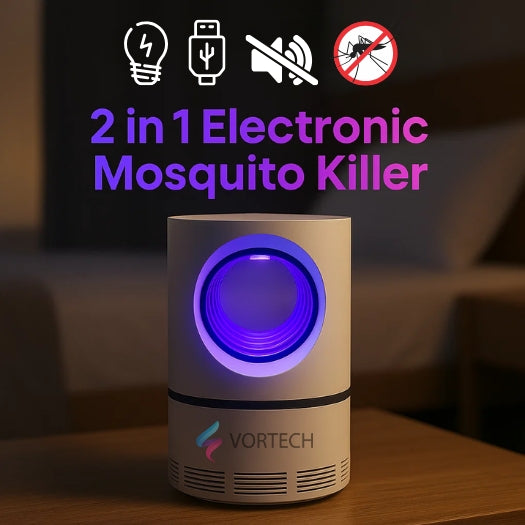 UV Light Insect Trap | Non-Toxic, Waterproof & Effective Mosquito & Fly Killer for Indoor and Outdoor Use