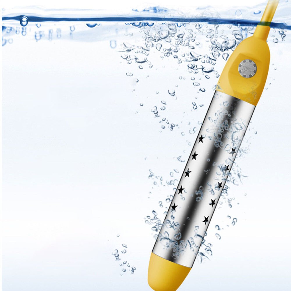 Electric Water Heater | 2500W Floating Immersion Reheater for Instant Hot Water in Bathrooms, Pools & Camping