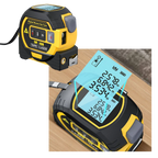 3-in-1 Laser Tape Measure - Distance, Area, & Volume Measurements