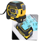3-in-1 Laser Tape Measure - Distance, Area, & Volume Measurements
