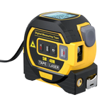 3-in-1 Laser Tape Measure - Distance, Area, & Volume Measurements