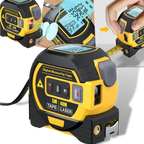 3-in-1 Laser Tape Measure - Distance, Area, & Volume Measurements