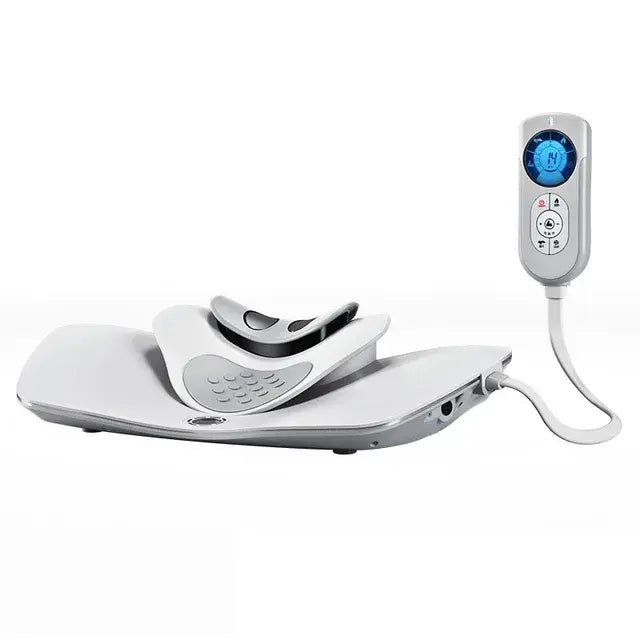 Multifunctional Neck Massage Pillow - Electric Hot Compress & Traction Massage