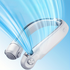 Rechargeable Personal Neck Cooling Fan | Lightweight, Adjustable Speed & Hands-Free Design for Outdoor Activities