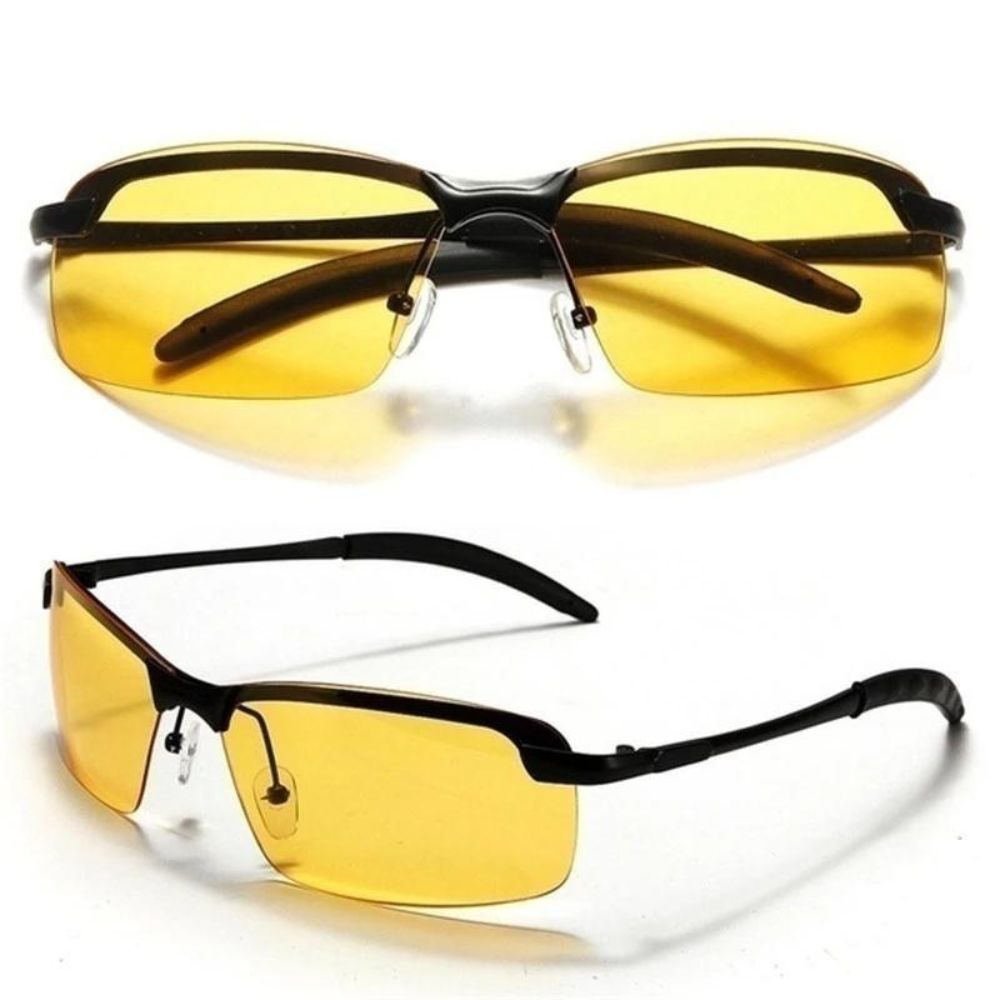 Night Driving Glasses | Yellow-Tinted Lenses for Glare Reduction & Enhanced Visibility in Low-Light Conditions