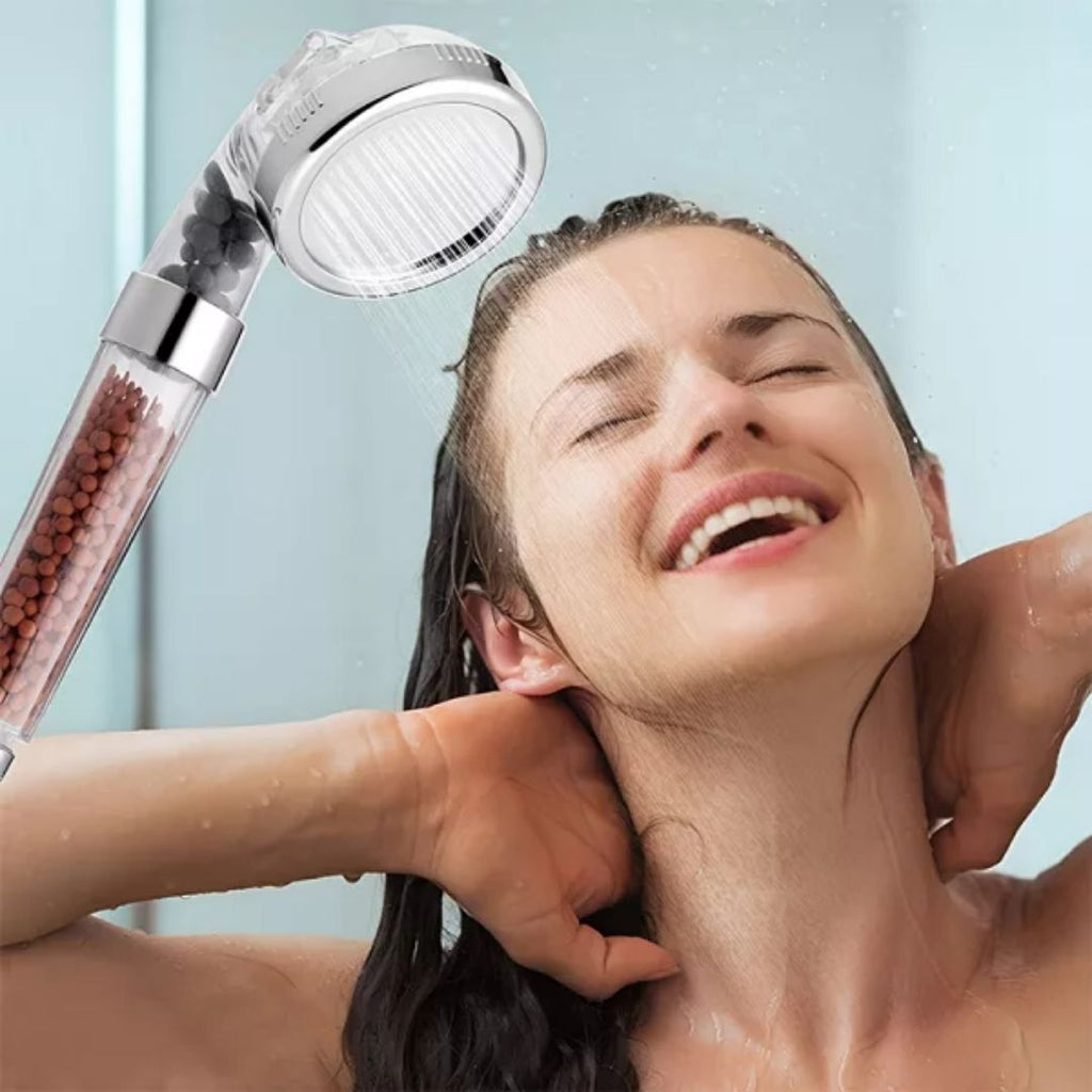 High-Pressure Handheld Shower Head | Pressure-Boost Spray & Anti-Limescale Nozzles for Low-Pressure UK Homes