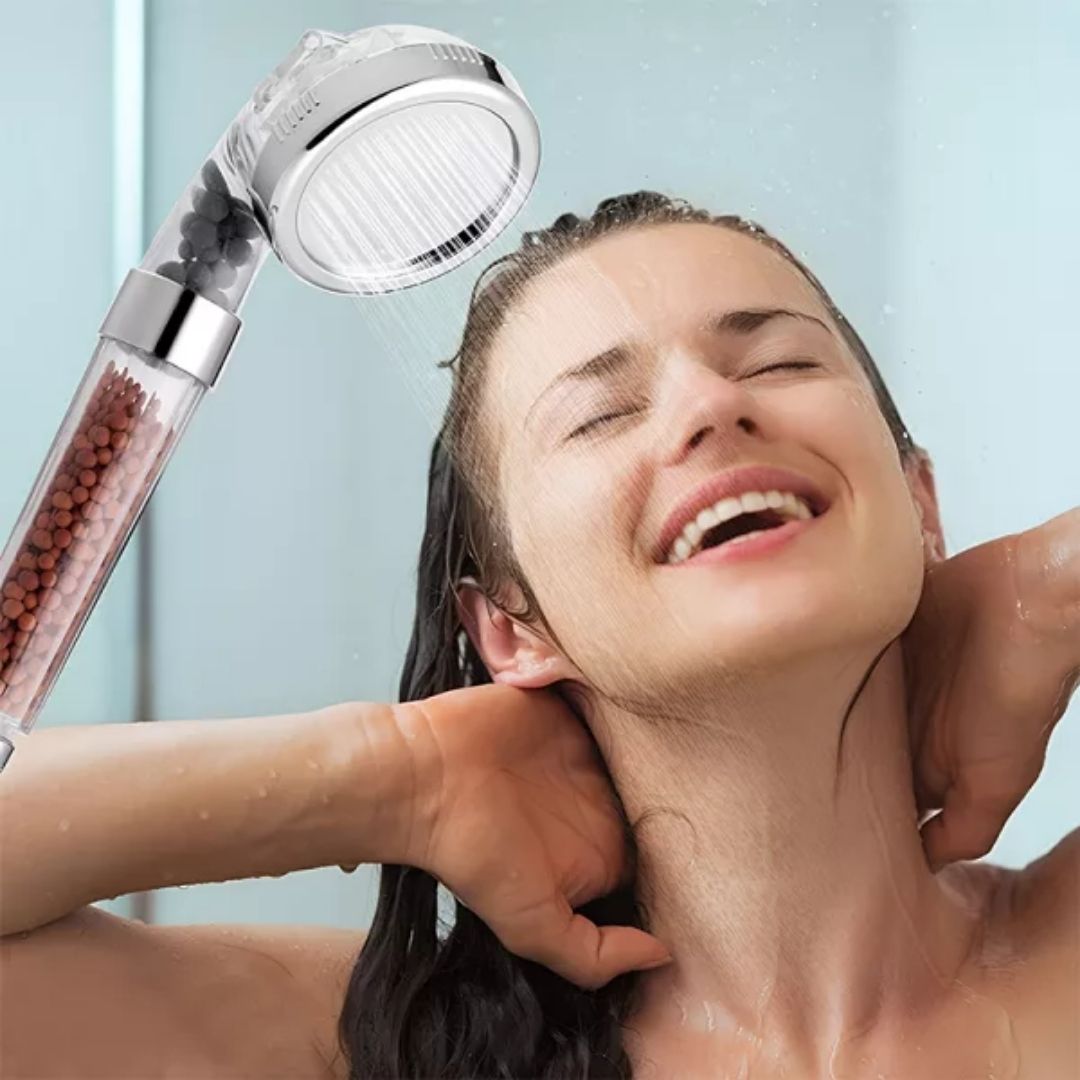 High-Pressure Handheld Shower Head | Pressure-Boost Spray & Anti-Limescale Nozzles for Low-Pressure UK Homes