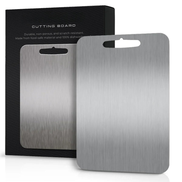 Titanium Cutting Board | Scratch-Proof, Non-Toxic & Dishwasher-Safe for Safe Food Preparation