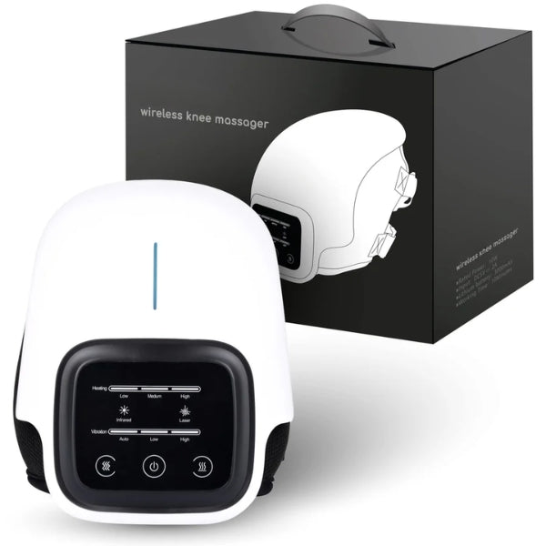 Knee Massager with Heat & Red Light Therapy | Relieves Pain, Inflammation & Ideal for Osteoarthritis Recovery
