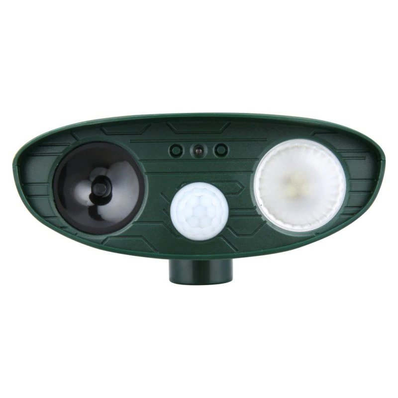 Ultrasonic Solar Cat Repeller | Waterproof, Infrared Motion Sensor & Effective for Outdoor Spaces up to 2425 sq ft