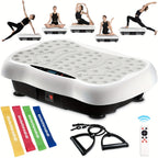 Silent Motor Vibration Plate | Adjustable Speed, Lymphatic Drainage & Toning for Home Gym and Wellness Gifts