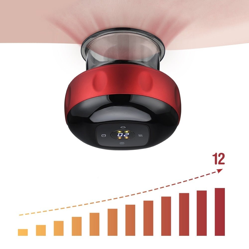 Cupping Therapy Vacuum Massage Device for Body Pain Relief and Muscle Recovery