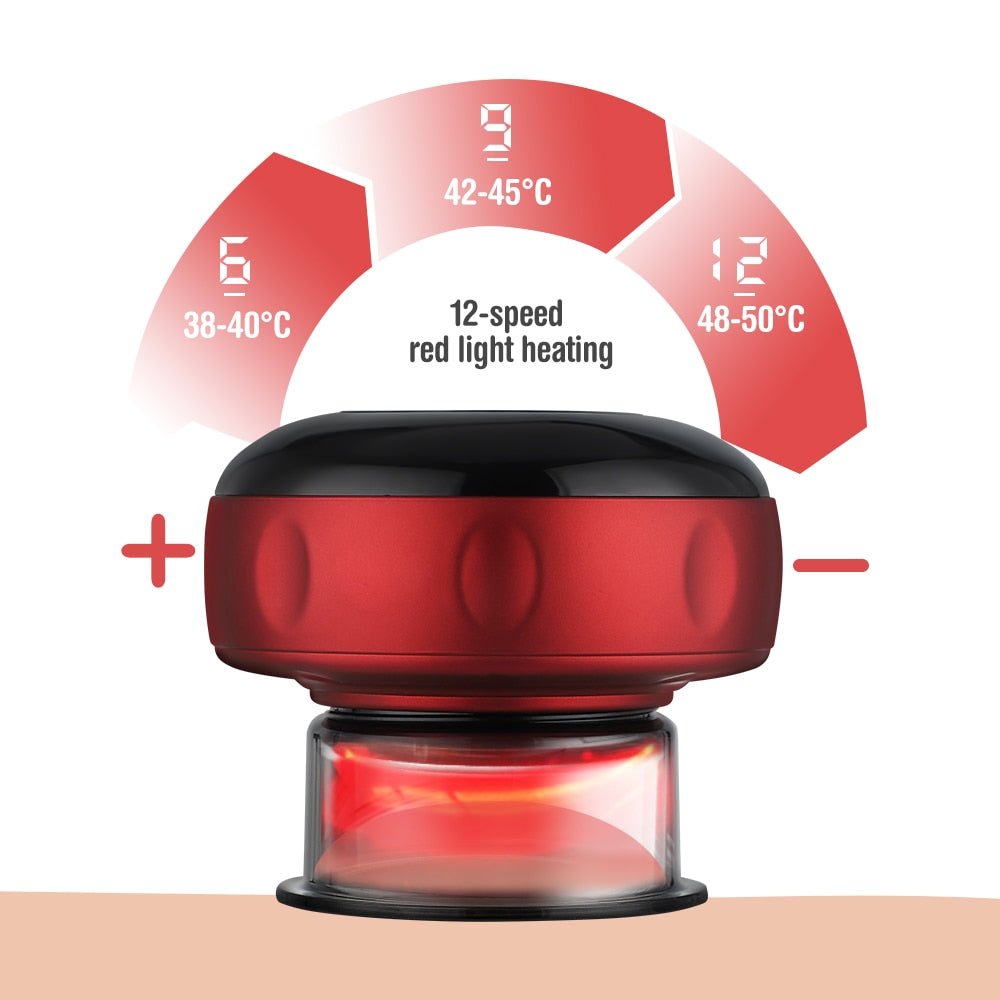 Cupping Therapy Vacuum Massage Device for Body Pain Relief and Muscle Recovery