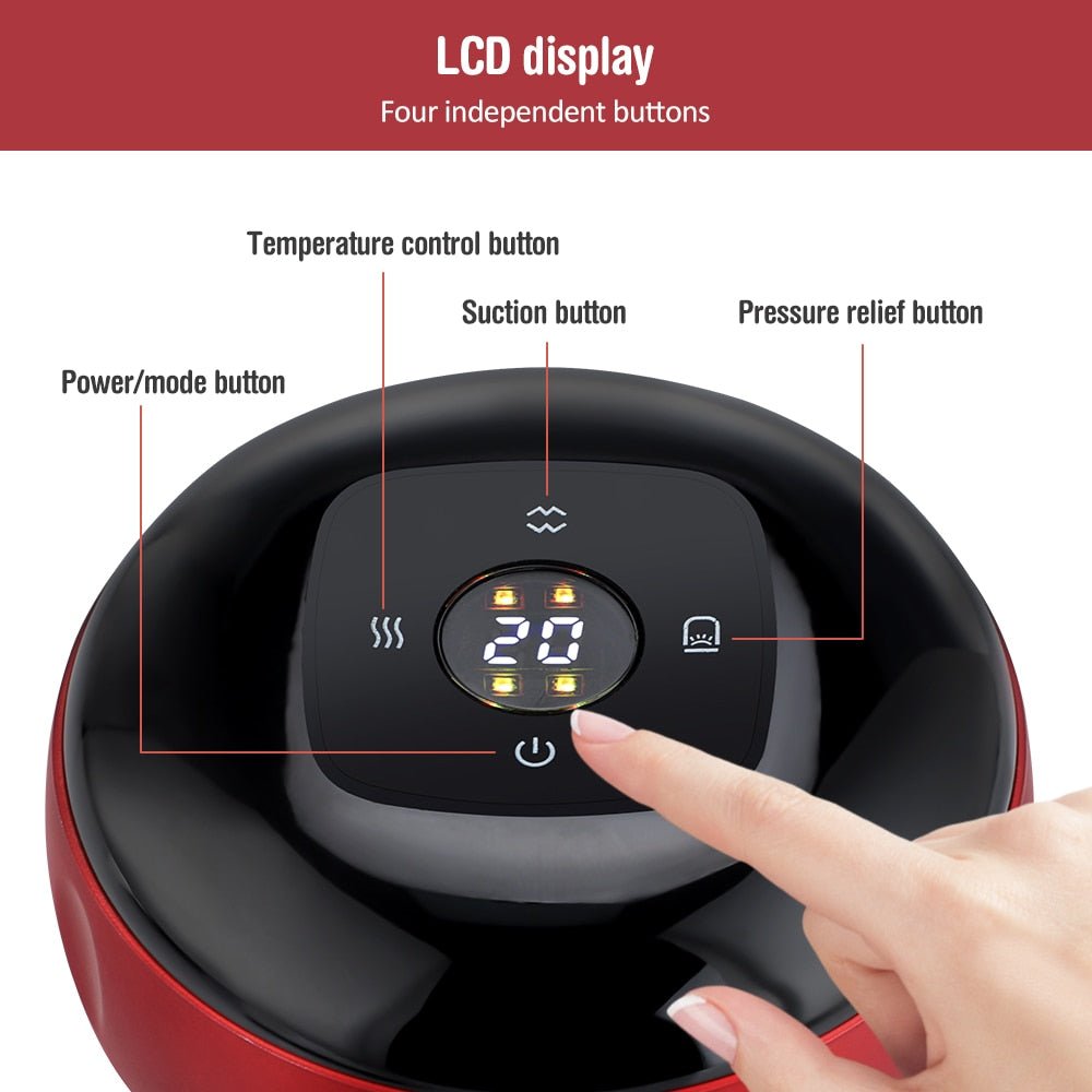 Cupping Therapy Vacuum Massage Device for Body Pain Relief and Muscle Recovery