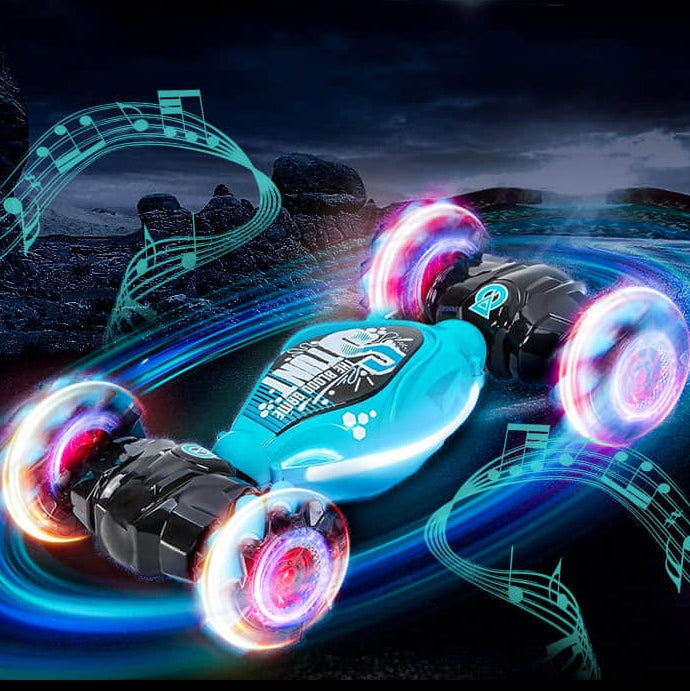 Gesture Sensing RC Car | Colorful RGB Lights, Double-Sided Driving & Perfect for Kids and Outdoor Fun