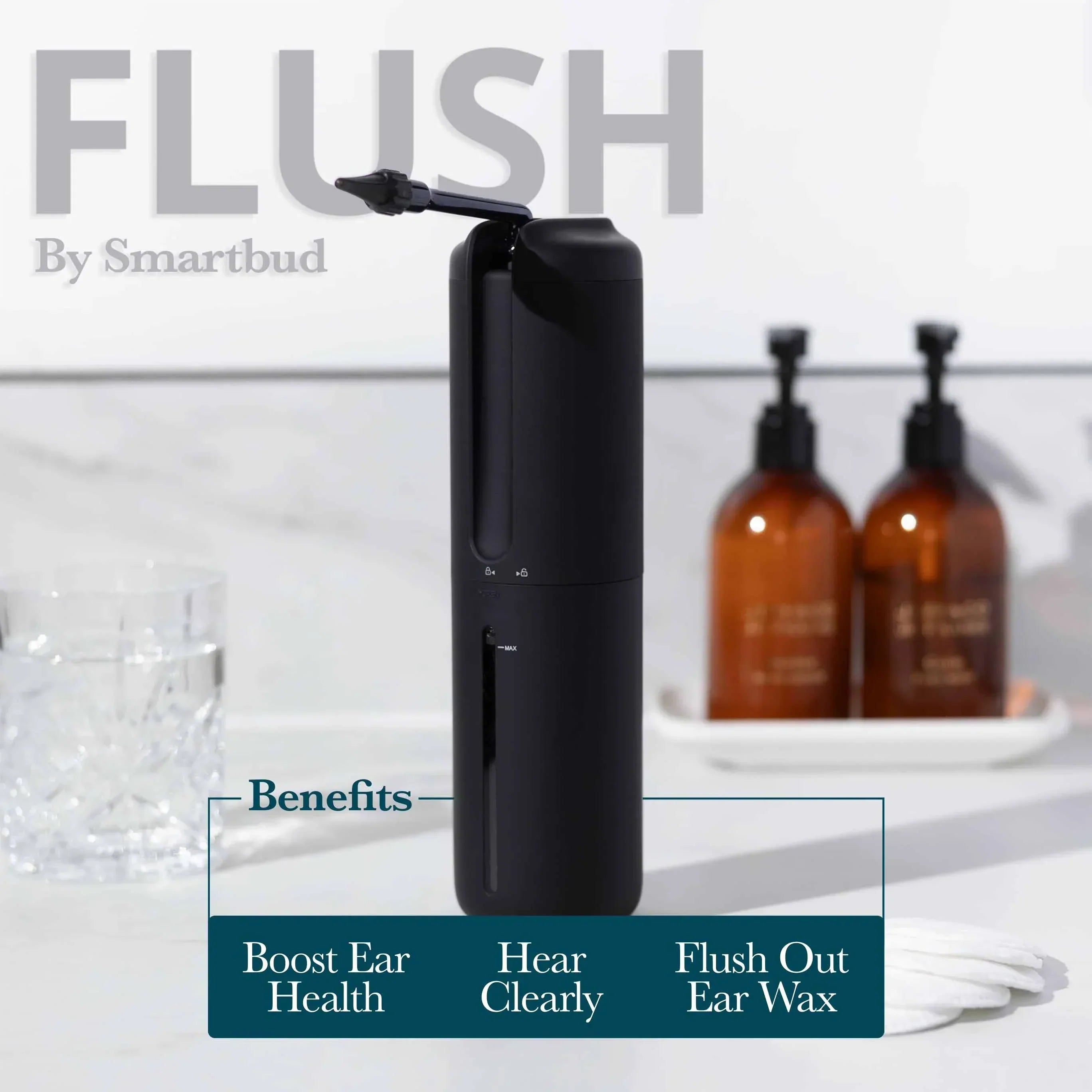 Ear Cleaning Device | Gentle Triple Water Spray for Effective Wax Removal & Healthier Ears at Home
