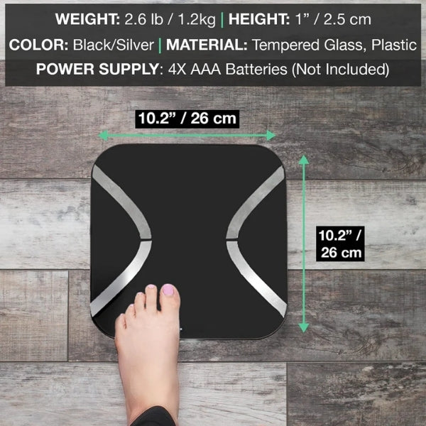 Smart Body Composition Scale | Advanced BIA Technology for Real-Time Health Metrics at Home