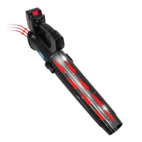Cordless Electric Snow Blower | 21V, 6-Speed Settings & Lightweight for Snow, Leaves, and Debris Removal