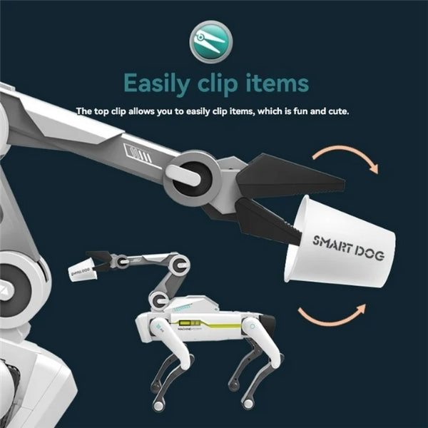 RC Robot Dog | Voice-Controlled, Programmable with 15+ Movements & Interactive Entertainment for Kids and Pet Lovers