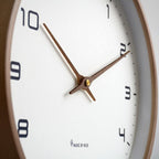 Wooden Wall Clock | Natural Wood Frame, Minimalist Design & Silent Quartz Movement for Modern Home Decor