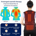 Self-Heating Back Support | Adjustable, Pain Relief & Posture Improvement for Daily Use