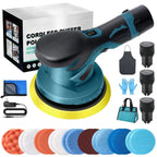 Cordless Car Buffer Polisher | 6-Speed Adjustable, Lightweight & Long Battery Life for Auto Detailing and Home Use
