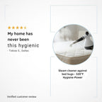 Steam Cleaner | 320°F High-Temperature Power for Bed Bug Removal & Germ-Free Home Cleaning