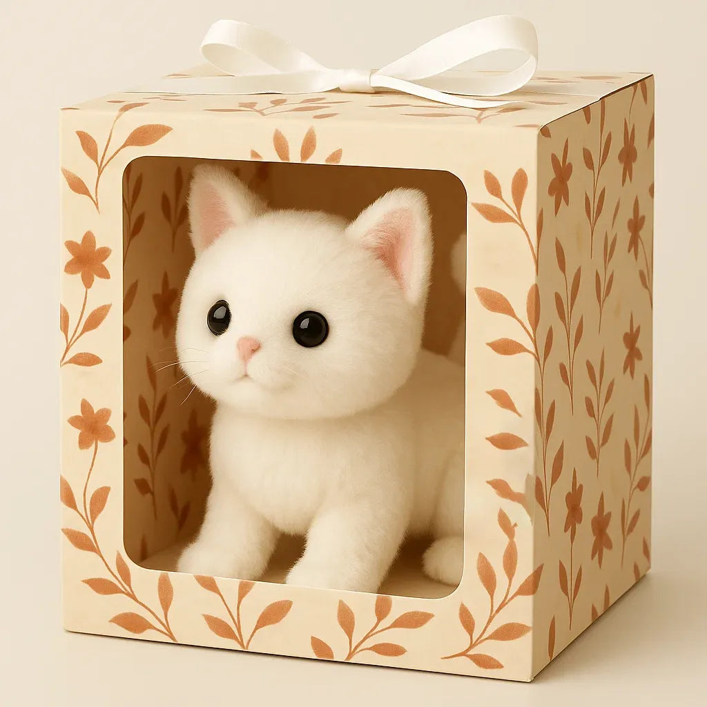 Interactive Realistic Kitten Toy | Lifelike Movement, Sounds & Emotional Play for Kids