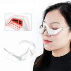 Micro-Current Eye Massager with Red Light Therapy - 3D Anti-Aging Device for Dark Circles and Wrinkle Reduction