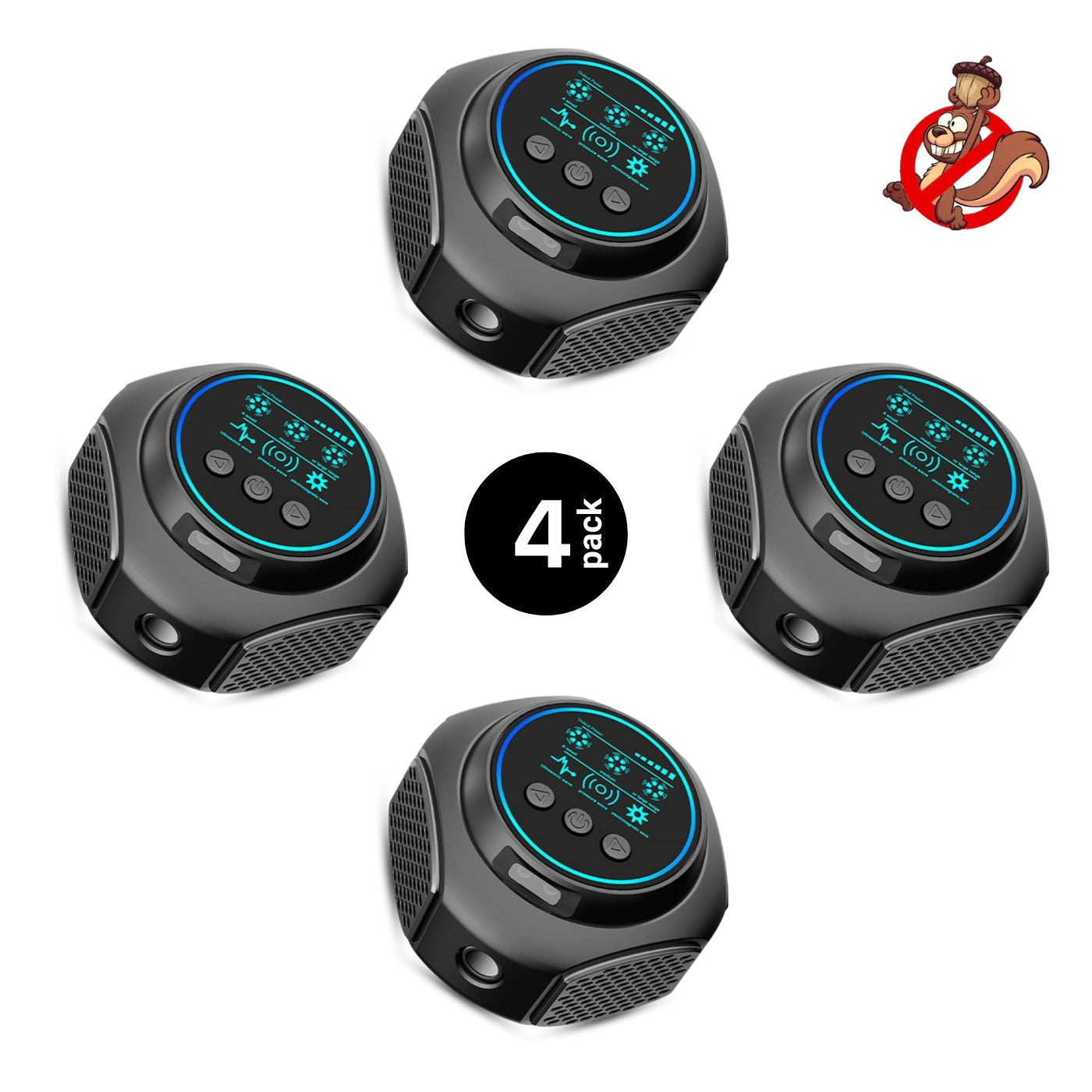 Smart Squirrel Indoor Repeller | 360° Coverage, Ultrasonic Technology & Safe for Home Use