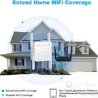 UltraXtend 5G WiFi Booster – High-Speed WiFi Extender for Stronger Internet Connection