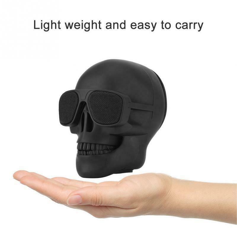 Bluetooth Skull Speaker | High Definition Sound, Portable & Ideal for Parties and Outdoor Use