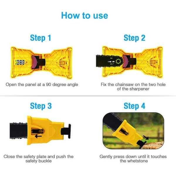 New Chainsaw Sharpener for All-New Saw Sharpener Tool: Effective Tool for Precision Blade Sharpening