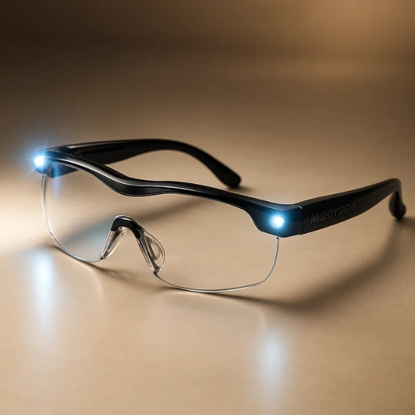 LED Magnifying Glass with 160% Magnification and Built-in Light for Reading, Hobbies, and Detailed Work