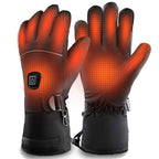 Heated Gloves – Slightly Inflated USB Rechargeable Electric Gloves for Extra Warmth