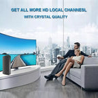 600-Mile Long Range HDTV Antenna for Indoor Use – 4K & 1080P Digital Reception for Clear Signal and Enhanced Viewing Experience