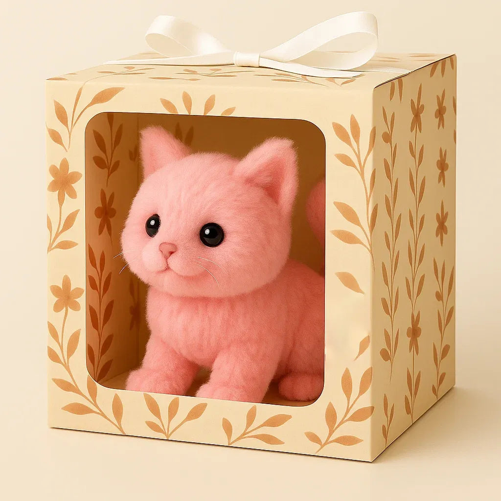 Interactive Realistic Kitten Toy | Lifelike Movement, Sounds & Emotional Play for Kids