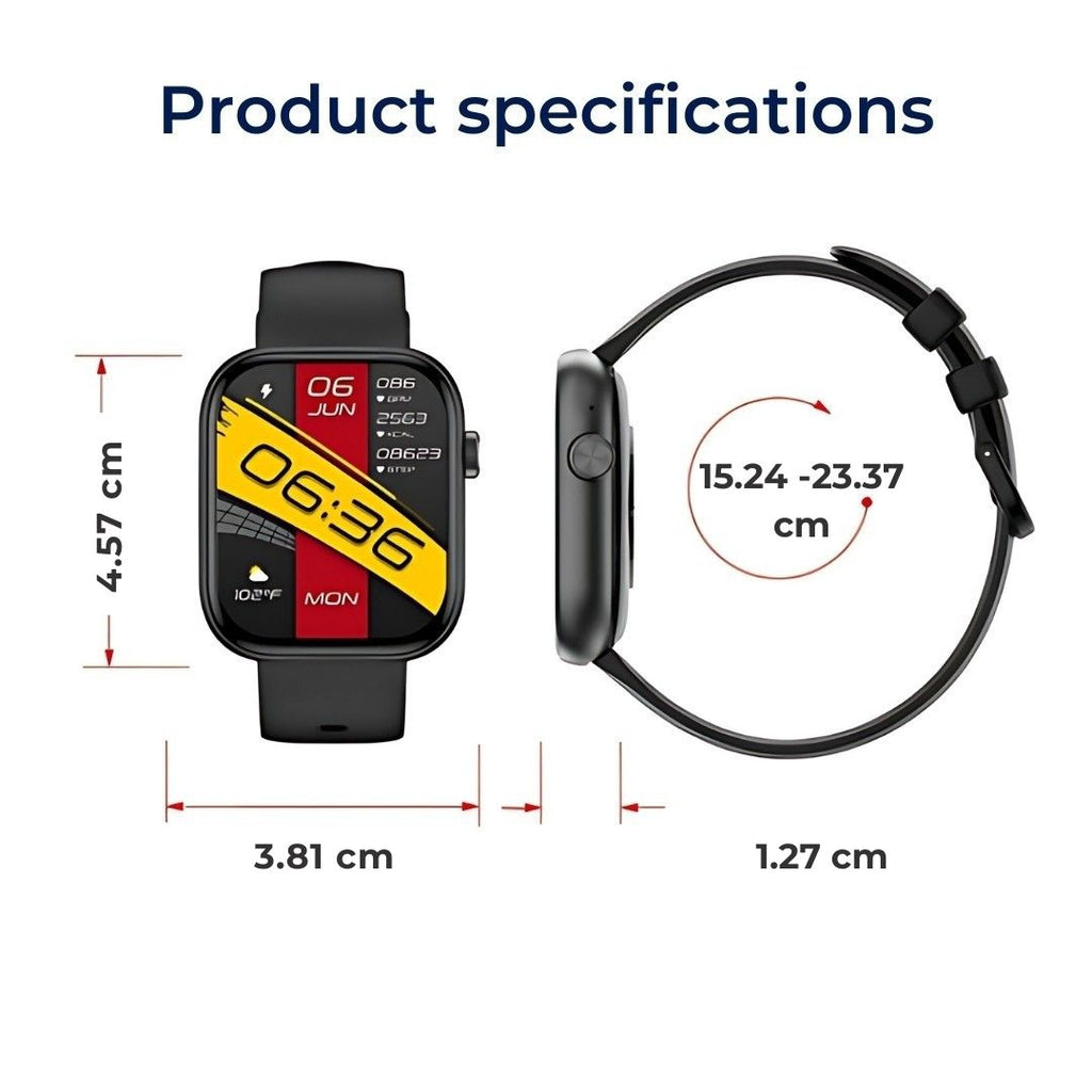 Advanced Smartwatch for Health Tracking | Customizable Features & Ideal for Fitness Enthusiasts