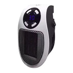 Mini Electric Heater | 500W Low Wattage, Fast Heat & Portable for Home Office, Nursery & Small Rooms