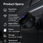 Full HD Wireless Backup Camera System – Perfect for RVs, Trucks, and Trailers