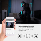 1080P Hidden Camera Alarm Clock | 15W Fast Wireless Charger with Motion Detection for Home Security Monitoring