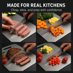 Titanium Cutting Board | Scratch-Proof, Non-Toxic & Dishwasher-Safe for Safe Food Preparation