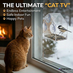 Window Bird Feeder with Camera | Strong Suction Cups Window Mounted Bird House for Outside Wild Birds - Best Window Bird Feeder for Cats and Bird Lovers