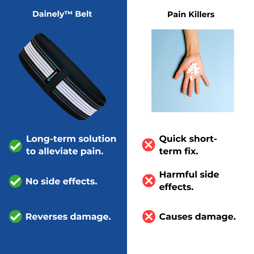 Back Support Belt | Doctor-Backed, Adjustable & Lightweight for Sciatica Relief and Daily Comfort