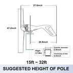 8 Blades Wind Turbine Generator for Home Use - Efficient Renewable Energy Solution for Residential Power Generation