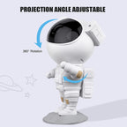 Astronaut Galaxy Projector | 8 Nebula Effects, Remote Control & Adjustable Angle for Bedrooms and Relaxation