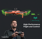Premium 4K Camera Drone | GPS Positioning – 360° Safety Sensor – Foldable Brushless Design