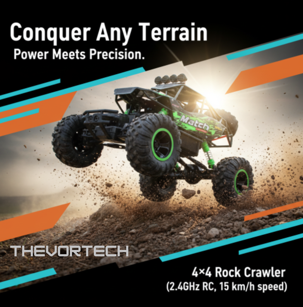 4x4 Rock Crawler Monster Truck