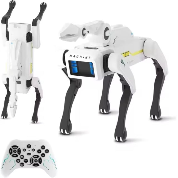 RC Robot Dog | Voice-Controlled, Programmable with 15+ Movements & Interactive Entertainment for Kids and Pet Lovers