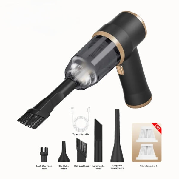 High-Power Cordless Portable Vacuum Cleaner | Compact, Versatile & Perfect for Car, Home & Pets